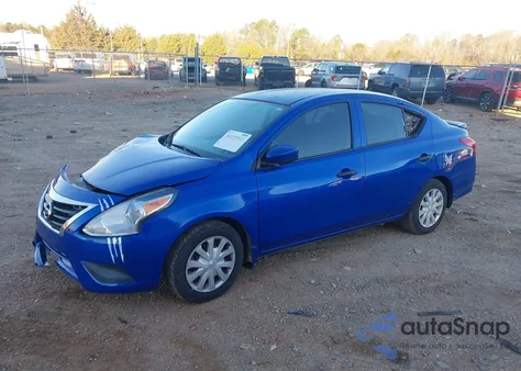 2016 Nissan Versa 1.6 S+ из США, поврежденный, VIN 3N1CN7AP8GL877421